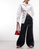 adidas Originals adidas Originals wide leg jeans in dark indigo-Blue - 1