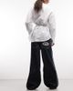 adidas Originals adidas Originals wide leg jeans in dark indigo-Blue - 3