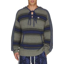 adidas Originals adidas Originals x CLOT Baja Stripe Oversize Hooded Sweater
