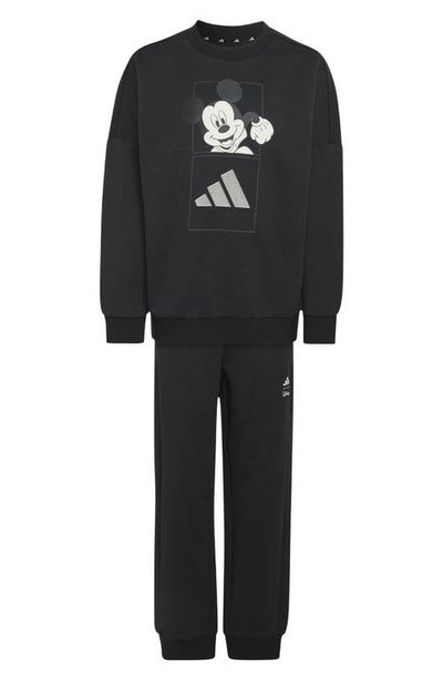 adidas Originals adidas Originals x Disney Kids' Mickey Mouse Sweatshirt & Joggers Set