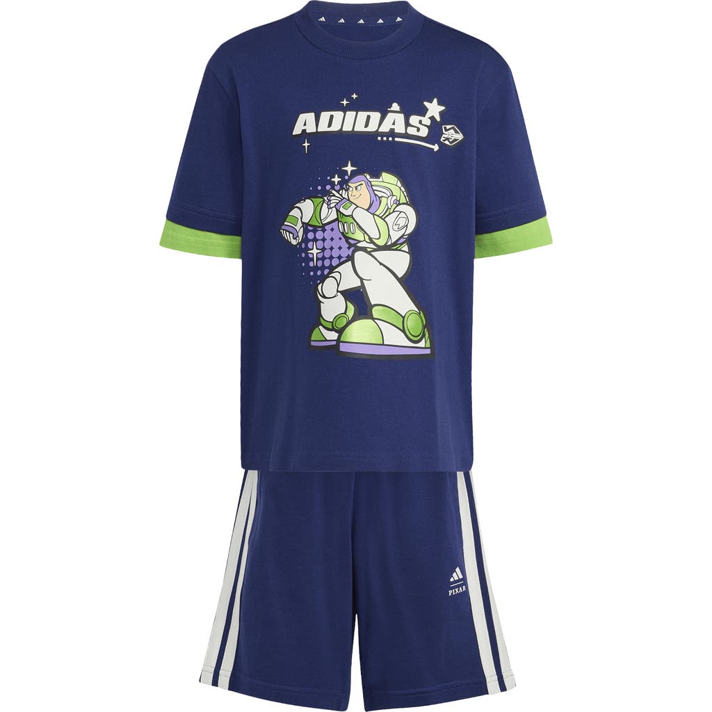 adidas Originals adidas Originals x Disney Toy Story Graphic T-Shirt & Shorts Set