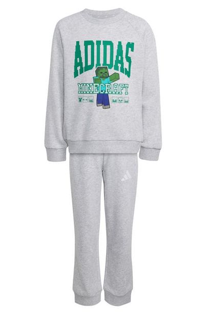 adidas Originals adidas Originals x Minecraft Kids' Graphic Sweatshirt & Joggers Set