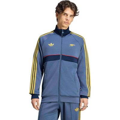 adidas Originals Men's adidas Originals Blue Arsenal Icon Full-Zip Track Jacket 
