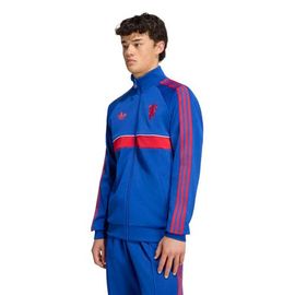 adidas Originals Men's adidas Originals Royal Manchester United OG 2.0 Icon Full-Zip Track Jacket 