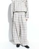 adidas Originals x ASOS adidas Originals x ASOS balloon pants in cream plaid seersucker-White - 4