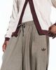 adidas Originals x ASOS adidas Originals x ASOS barrel leg sweatpants in beige-Neutral - 4