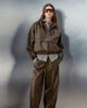 adidas Originals x ASOS adidas Originals x ASOS barrel leg sweatpants in brown faux leather - 1