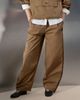 adidas Originals x ASOS adidas Originals x ASOS barrel leg track pants in brown check - 3