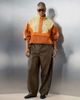 adidas Originals x ASOS adidas Originals x ASOS overhead track jacket in orange color block - 2
