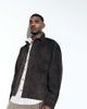 adidas Originals x ASOS adidas Originals x ASOS overshirt in brown suede - 1