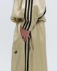adidas Originals x ASOS adidas Originals x ASOS oversized balloon track pants in buttermilk satin-Neutral - 2