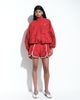 adidas Originals x ASOS adidas Originals x ASOS oversized cutwork track jacket in red - 3