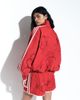 adidas Originals x ASOS adidas Originals x ASOS oversized cutwork track jacket in red - 4