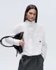 adidas Originals x ASOS adidas Originals x ASOS oversized funnel neck shirt in white - 1
