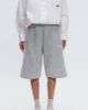 adidas Originals x ASOS adidas Originals x ASOS oversized longline sweat shorts in gray - 1