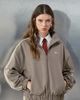 adidas Originals x ASOS adidas Originals x ASOS oversized tailored track jacket in beige heather-Gray - 1