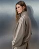 adidas Originals x ASOS adidas Originals x ASOS oversized tailored track jacket in beige heather-Gray - 4