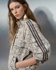 adidas Originals x ASOS adidas Originals x ASOS oversized track jacket in beige snake print-Gray - 4