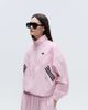 adidas Originals x ASOS adidas Originals x ASOS oversized track jacket with applique in pink nylon mix - 1