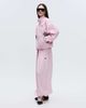 adidas Originals x ASOS adidas Originals x ASOS oversized track jacket with applique in pink nylon mix - 2