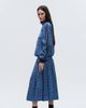 adidas Originals x ASOS adidas Originals x ASOS regular fit midi skirt in blue gingham - 1