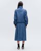adidas Originals x ASOS adidas Originals x ASOS regular fit midi skirt in blue gingham - 3