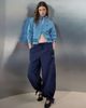adidas Originals x ASOS adidas Originals x ASOS regular fit track jacket with back knitted applique in cornflower blue - 3