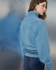 adidas Originals x ASOS adidas Originals x ASOS regular fit track jacket with back knitted applique in cornflower blue - 4