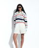 adidas Originals x ASOS adidas Originals x ASOS rugby top in striped knit-Multi - 1