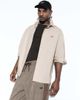 adidas Originals x ASOS adidas Originals x ASOS shirt in beige cotton poplin-Neutral - 4