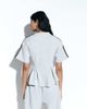adidas Originals x ASOS adidas Originals x ASOS t-shirt with waist detail in gray sweatshirt fabric - 3