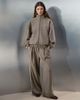adidas Originals x ASOS adidas Originals x ASOS tailored track pants in beige heather-Gray - 2