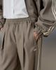 adidas Originals x ASOS adidas Originals x ASOS tailored track pants in beige heather-Gray - 4