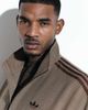 adidas Originals x ASOS adidas Originals x ASOS track jacket in brown plaid-Neutral - 3
