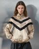 adidas Originals x ASOS adidas Originals x ASOS track jacket with lace detail in stone-NEUTRAL - 1
