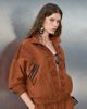 adidas Originals x ASOS adidas Originals x ASOS track jacket with pleated panels in rust-Orange - 1