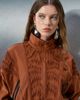 adidas Originals x ASOS adidas Originals x ASOS track jacket with pleated panels in rust-Orange - 4