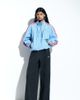 adidas Originals x ASOS adidas Originals x ASOS wide leg track pants in navy-Blue - 1