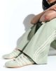 adidas Originals x ASOS adidas Originals x ASOS wide leg track pants in sage-Green - 3