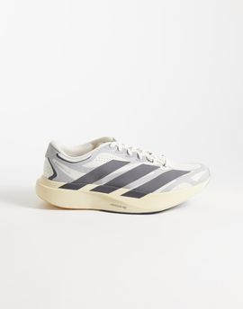 adidas performance adidas Running Adizero EVO SL EXO sneakers in cream and black-White