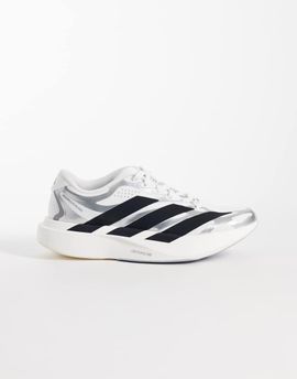 adidas performance adidas Running Adizero EVO SL EXO sneakers in white, black and silver