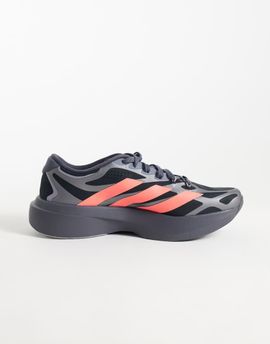 adidas performance adidas Running Adizero Evo SL sneakers in gray and pink