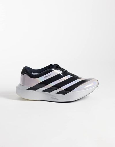 adidas performance adidas Running Adizero EVO SL zip-up sneakers in black multi