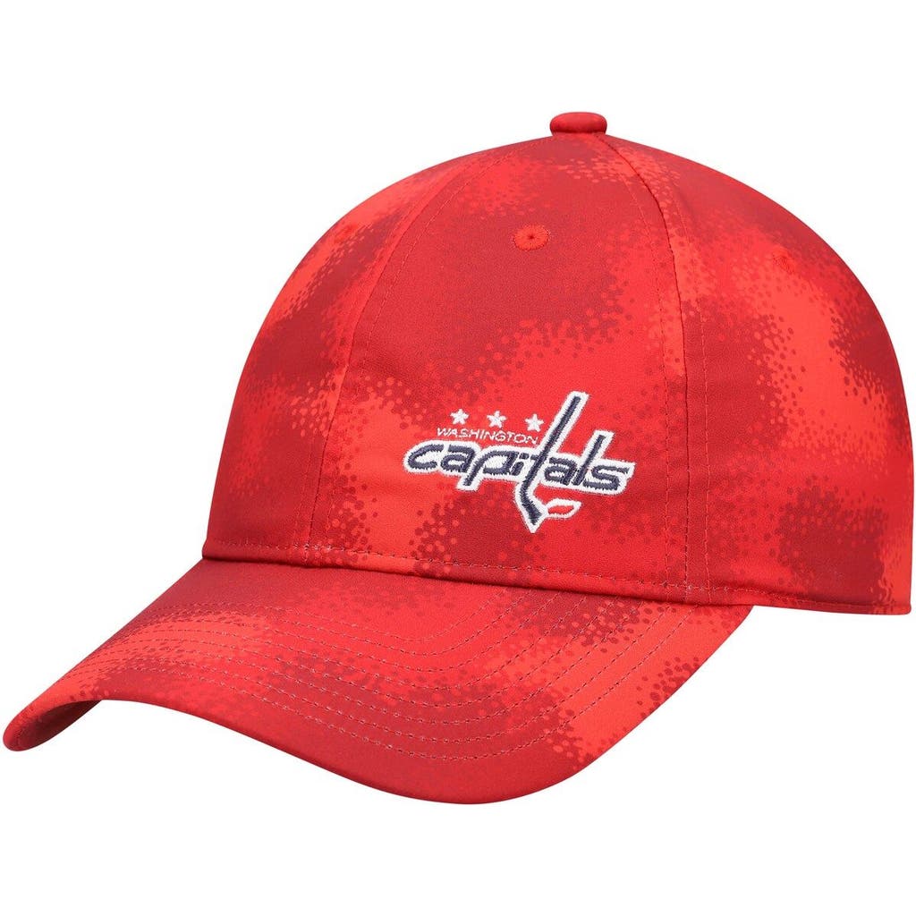 adidas Women's adidas Red Washington Capitals Camo Slouch Adjustable Hat 