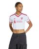 adidas Women's adidas White Liverpool 2026/27 Away Cropped Replica Jersey  - 1