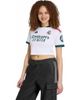 adidas Women's adidas White Real Madrid 2026/27 Home Cropped Replica Jersey  - 1