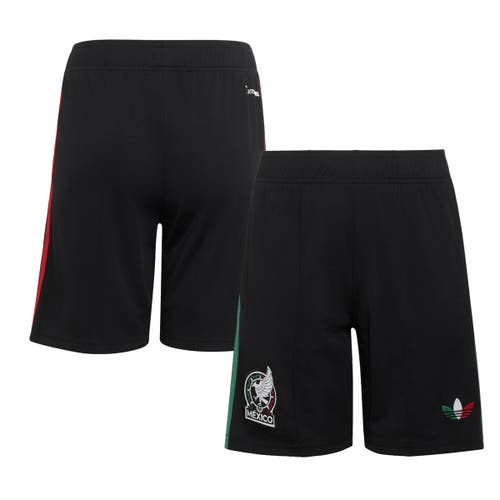 adidas Youth adidas  Black Mexico National Team  2026 Third Replica Shorts 