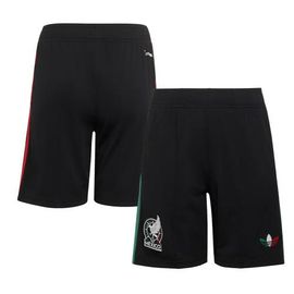 adidas Youth adidas  Black Mexico National Team  2026 Third Replica Shorts 