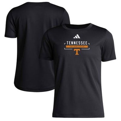 adidas Youth adidas Black Tennessee Volunteers Pregame Performance T-Shirt 