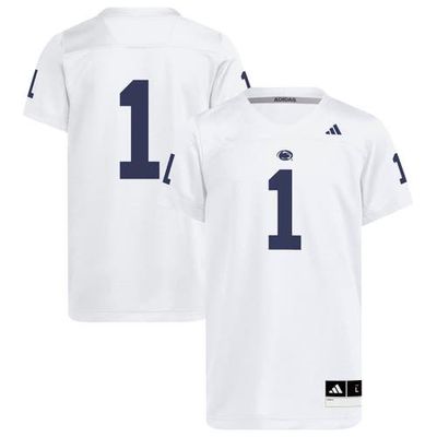 adidas Youth adidas White Penn State Nittany Lions Replica Jersey 